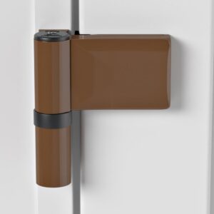 Dverový pánt - Dr.Hahn, KT-N 6R 18-23mm, PVC, RAL8003