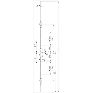 Dv.prev. 45/16 - kľúč - háková - modular- MACO