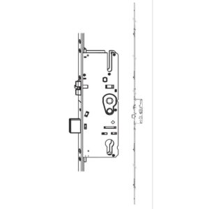 Dv.prev. 45/16 - kľučka - modular- MACO
