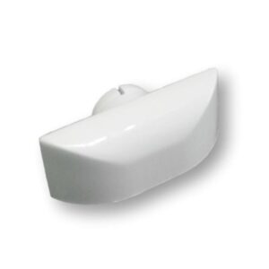 Odvodňovacia krytka, záslepka - biela 9016