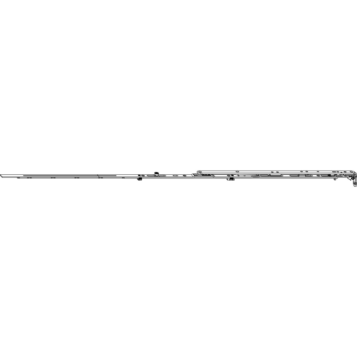 Nožnica MM 801-1050 - obojstr X 1xIS